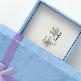 Phụ Kiện Bông Tai thời trang dễ thương sang trọng chất lượng từ kiểu dáng hình hoa mã s8.5