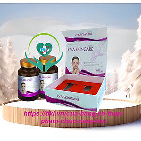 Viên uống đẹp da Eva Skincare Vinapharco, hộp 60v, trắng da, hạn chế lão hoá