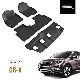 Hình ảnh Thảm lót sàn 3D Kagu Maxpider cho Honda CRV (2018 - 2021+)