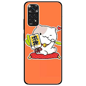 Ốp lưng dành cho Xiaomi Redmi Note 11 4G - Mèo Và Điện Thoại