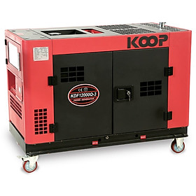 Mua Máy Phát Điện Chạy Dầu Chống Ồn 11KVA Koop KDF12000Q 3 Pha