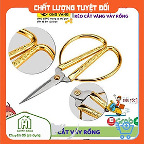 Kéo Cắt Thực Phẩm, Kéo Cắt Gà Cán Vàng Vảy Rồng Siêu Bén