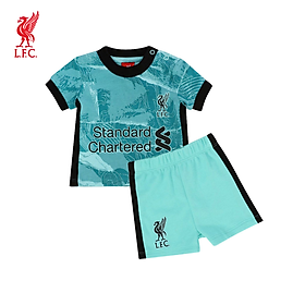 Set quần áo trẻ em Lfc 20/21 Away Kit - Teal - Liverpool Fc - A15385