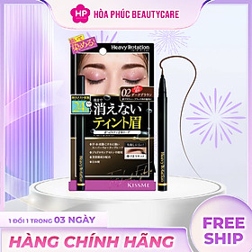 Bút Nước Kẻ Lông Mày Không Lem Trôi Nét Vẽ Siêu Mịn Kissme Heavy Rotation (8 G)