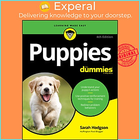 Sách - Puppies For Dummies by Sarah Hodgson (US edition, paperback)