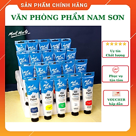 Màu Sơn Dầu MONT MARTE Tuýp- MONT MARTE OIL PAINT 75 ML