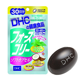 TPBVSK DHC FORSKOHLII SOFT CAPSULE (Viên uống Forskohlii dầu dừa hỗ trợ giảm mỡ xấu và cải thiện vóc dáng)