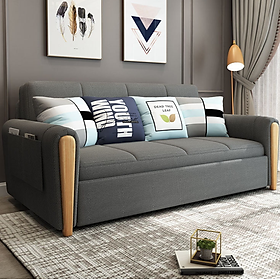 Sofa giường đa năng hộc kéo HGK-11 ngăn chứa đồ tiện dụng Tundo KT 1m8