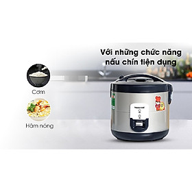Nồi Cơm Điện Nắp Cài Happy Cook HCJ-180V (1.8L) - Hàng Chính Hãng
