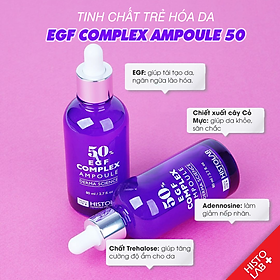 Serum Tinh Chất Tế Bào Gốc Trẻ Hóa Da Histolab 50% Egf Complex Ampoule Derma Science