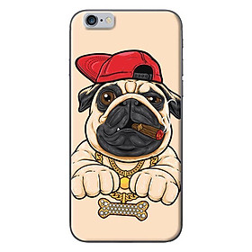 Ốp lưng dành cho iPhone 6/6S - Pulldog Hiphop Nền Vàng