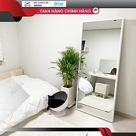 Mua  SIZE70x1M7  GƯƠNG SOI TOÀN THÂN CÓ CHÂN ĐỨNG MÀU TRẮNG/ĐEN - STANDING MIRROR 70CM