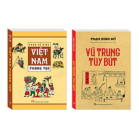 Download sách Combo Việt Nam phong tục (bìa mềm) + Vũ Trung tuỳ bút (bìa mềm)