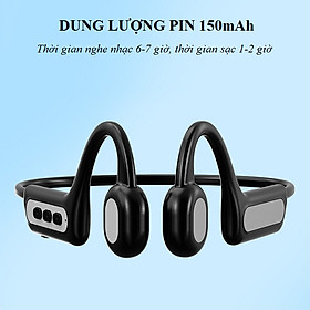 Mua Tai nghe dẫn truyền xương X5   có khe cắm TF ( Micro đàm thoại - Chống nước tiêu chuẩn IPX4  chống mồ hôi thoải mái vận động)