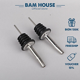 Vòi rót rượu cocktail Bam House inox 430 giúp chống tràn cao cấp VRR02