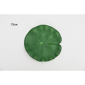 Mua Lá sen giả thả nước trang trí tiểu cảnh ngoài vườn phủ xanh 15CM
