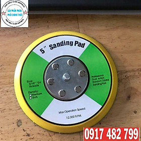 Mua ĐẾ CHÀ NHÁM TRÒN LOẠI 5 INCH INH có 2 loại đế trơn và đế nhám có lông