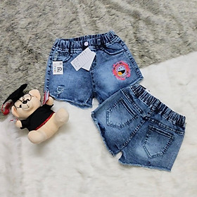 Q00000114 (21-31kg) Quần short jean bé gái từ 5 tuổi