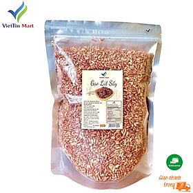Gạo lứt sấy giòn tẩm gia vị viettin mart 1kg