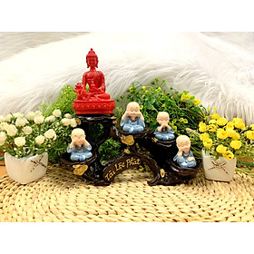 Mua Full Set Phật Tổ và các đệ tử La Hán tọa đế Tài Lộc Phát (Hình Thật)
