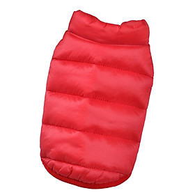 Portable Dog Down Jacket Lightweight Warm Soft Stylish Windproof for Clothes