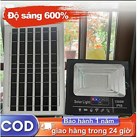 Mua Đèn Pha Năng Lượng Mặt Trời 1500W Tự Động Sạc  công suất thực 30W  ip69