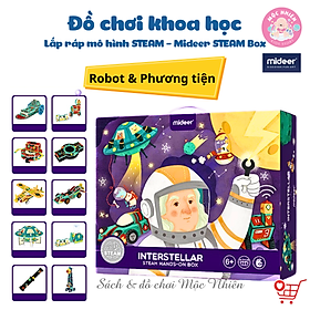 Đồ Chơi Khoa Học STEM Lắp Ráp Mô Hình Vũ Trụ - Mideer STEAM Hands-on Box (MD2146 / MD2127 / MD2144)