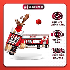 Labrada Lean Body RTD, Thùng 12 Chai (500ml/Chai) Sữa Thay Thế Bữa Ăn Uống Liền - Cookie & Cream