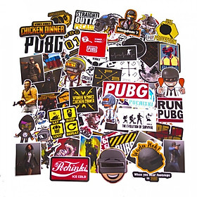 Nơi bán Set 100 Sticker hình dán - PUBG - Giá Từ -1đ