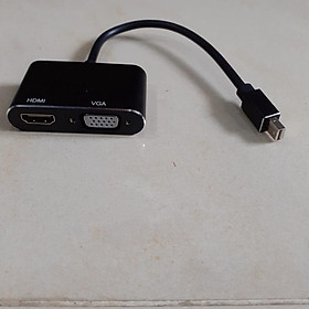 Mua Cáp chuyển đổi cổng mini Displayport sang HDMI+VGA- Mini displayport to hdmi & vga