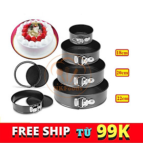 Mua Khuôn tròn đế rời có khóa 20cm