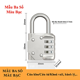 Ổ Khoá Số Khoá Mật Khẩu KUNBE Không Cần Chìa Nhiều Kích Thước An Toàn Chống Trộm