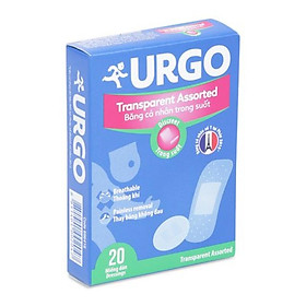 Băng cá nhân Urgo Trans Assor 20m - 02047