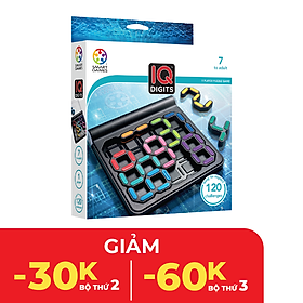 Đồ chơi trí tuệ SmartGames Thử Thách IQ Digits cho bé từ 7 tuổi