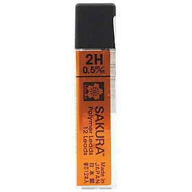 Ruột Bút Chì Bấm Sakura 2H 0.5mm