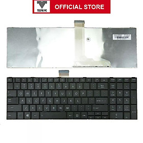 Bàn Phím Tương Thích Cho Laptop Toshiba Satellite L870D L875 L875D P850 P850D P855 P855D P870 P870D P875 (Đen) TEEMO PC KEY615 Hàng Nhập Khẩu