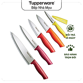 Mua Bộ Dao Tupperware Essential 5 Món - Lưỡi Thép Chống Rỉ - Cán Nhựa Nguyên Sinh