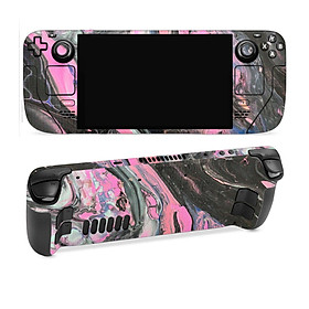 Mua Skin dán Steam Deck mẫu Màu hồng đen marble (dễ dán  đã cắt sẵn chi tiết)