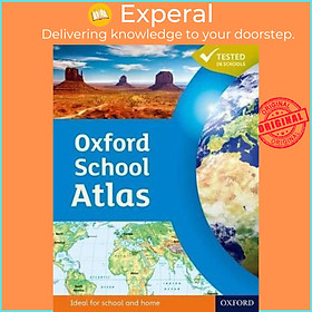Sách - Oxford School Atlas by Patrick Wiegand (UK edition, hardcover)