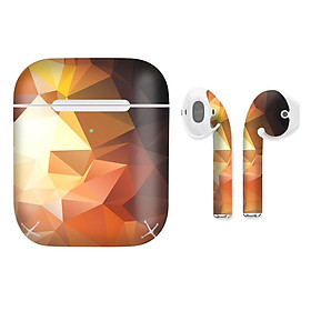 Mua Miếng dán skin chống bẩn cho tai nghe AirPods in hình Vân kim cương - BG0020 (bản không dây 1 và 2