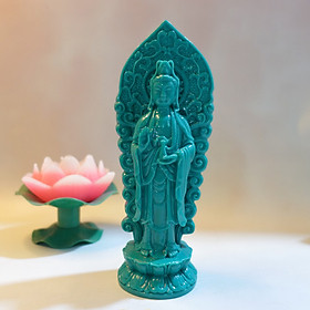 Tượng Phật Quan Âm Bồ Tát cao 18cm - T0223