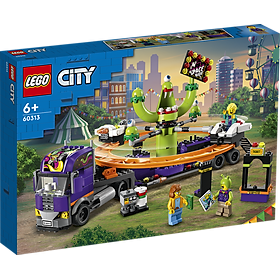 LEGO City 60313 Xe Tải Giải Trí Du Hành Không Gian (432 chi tiết)