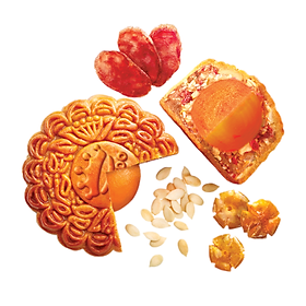 Bánh Trung Thu Thập Cẩm Lạp Xưởng 1 Trứng 150G