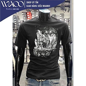 Áo Thun Nam, Có Bigsize Từ S Đến 8XL, Vải Cotton Cao Cấp, Mặc Mịn Thoáng Mát - Thời Trang Waoo, Mẫu ATNN296