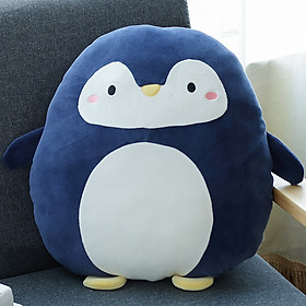 Mua Gối tựa chim cánh cụt cute ý nghĩa êm lưng vải lông nhung mềm cao cấp -gối ôm  gối tựa sofa  gối đầu  quà tặng ý nghĩa