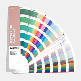 Bộ 1 thanh bảng màu Pantone C Metallics Guide GG1507A mới nhất năm 2020 - 655 màu pha PMS đầu 8 và 10 - có định lượng pha màu theo % - Ngành đồ họa in ấn - Nhập khẩu từ nhà máy PANTONE LLC tại Mỹ