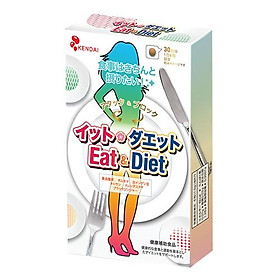 TPBVSK Kendai Eat & Diet - Hỗ trợ Giảm cân, hạn chế hấp thu chất béo (180 viên)