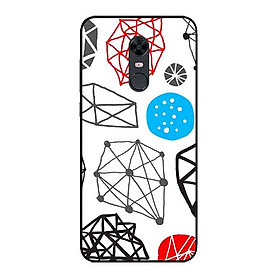 Ốp Lưng in cho Xiaomi Redmi 5 Mẫu Họa Tiết Khối Cầu - Hàng Chính Hãng
