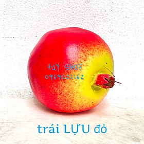 Mua 1 Trái LỰU ĐỎ nhân tạo - Trái Cây Giả