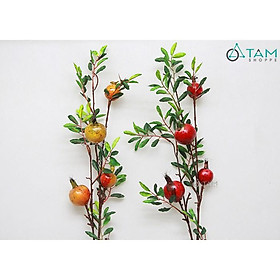 Cành lựu giả trang trí 95cm HOA-CHG-90